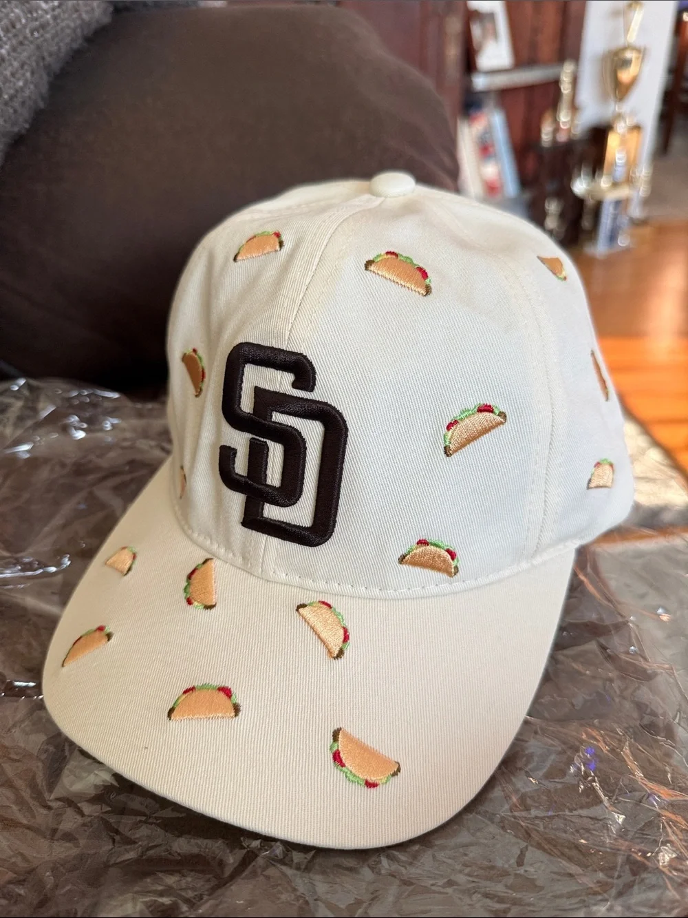 San Diego Padres Limited Edition Taco Embroidered Baseball Cap (Men or Women)